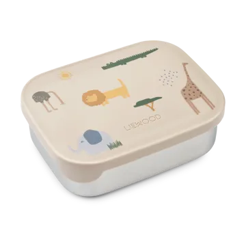 Fiambrera Arthur 13,5x17 cm - Safari sandy mix - Liewood