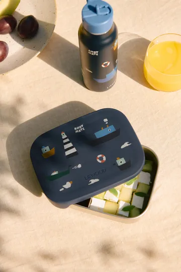 Fiambrera Arthur 13,5x17 cm - Sailing-classic navy - Liewood