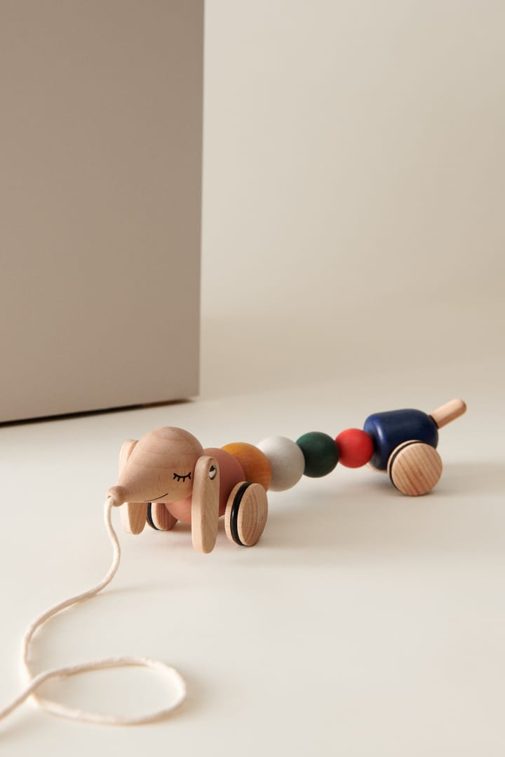 Juguete de arrastre Barthes, Golden caramel multi mix Liewood