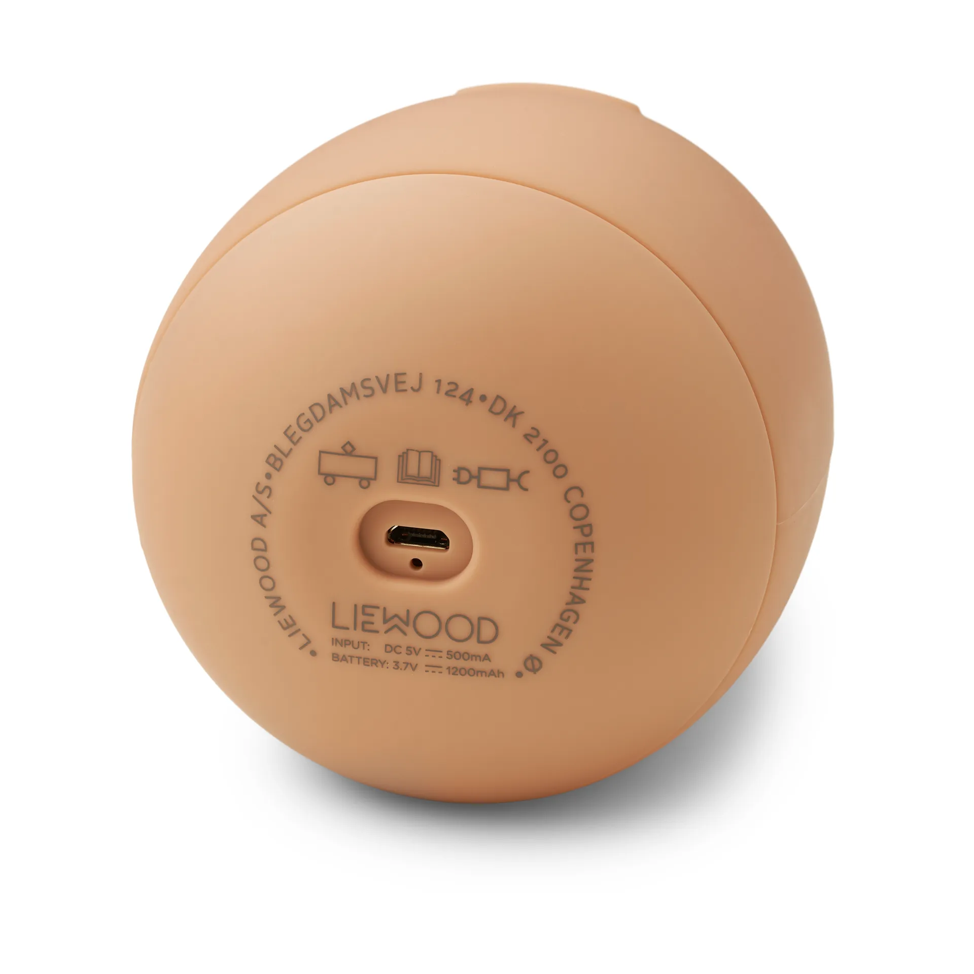 Lámpara de noche Watson, Mr bear-Tuscany rose Liewood