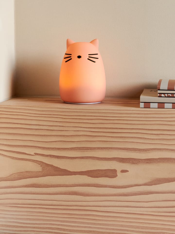 Lámpara nocturna Winston gato, Cat rose Liewood
