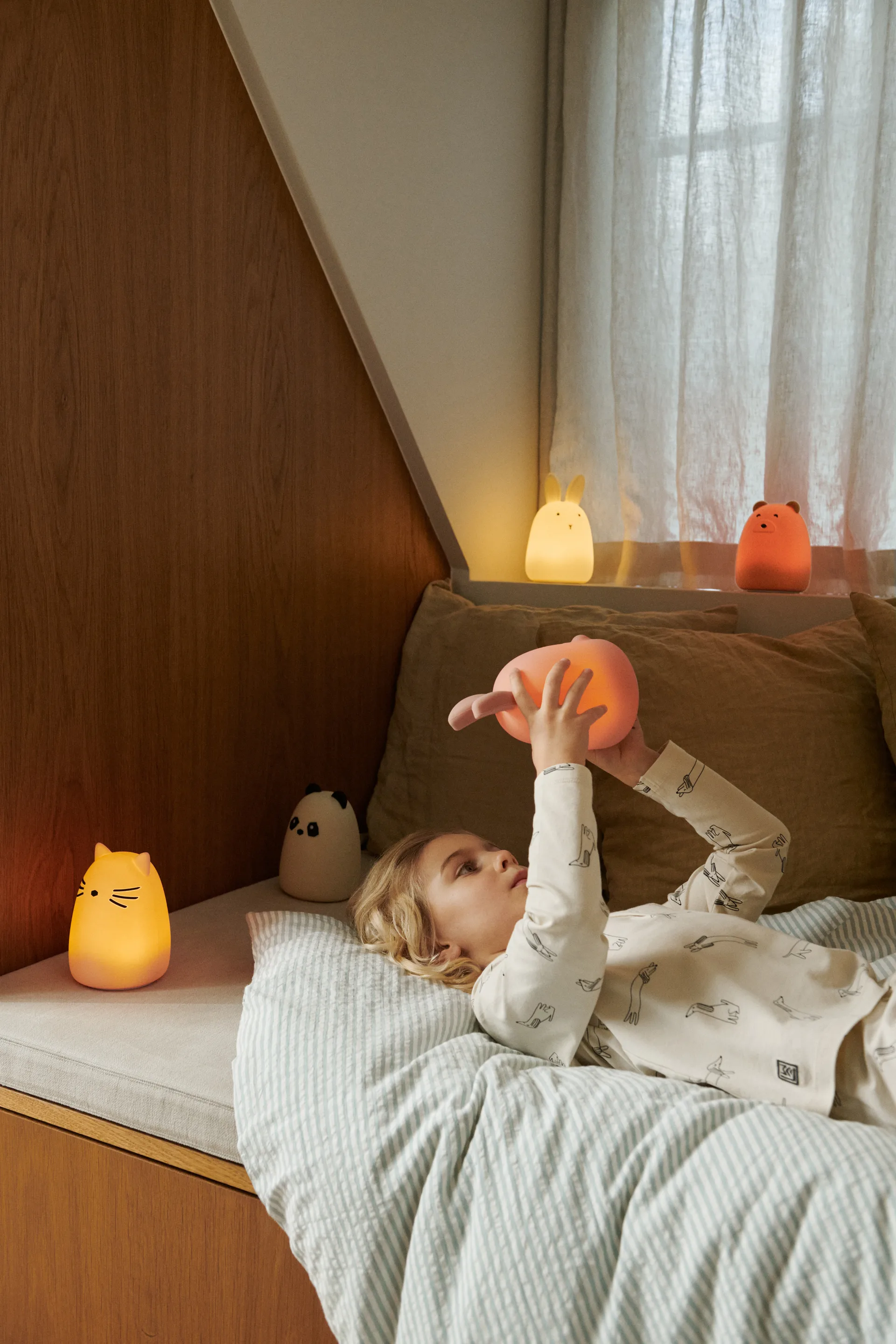 Lámpara nocturna Winston panda, Panda creme de la creme Liewood