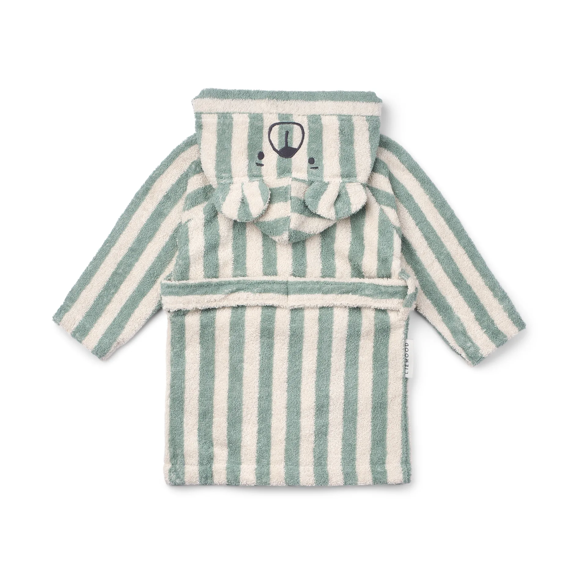 Lily albornoz peppermint crème de la crème stripe, 1-2 años Liewood