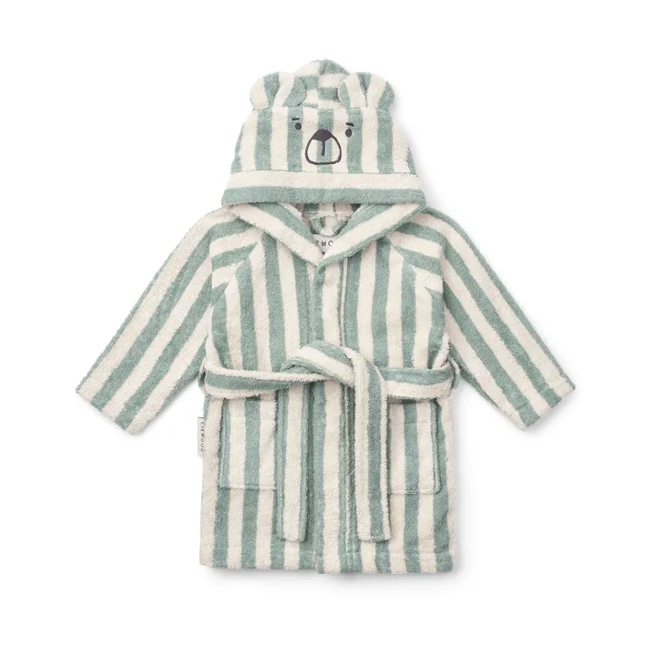 Lily albornoz peppermint crème de la crème stripe - 7-8 años - Liewood