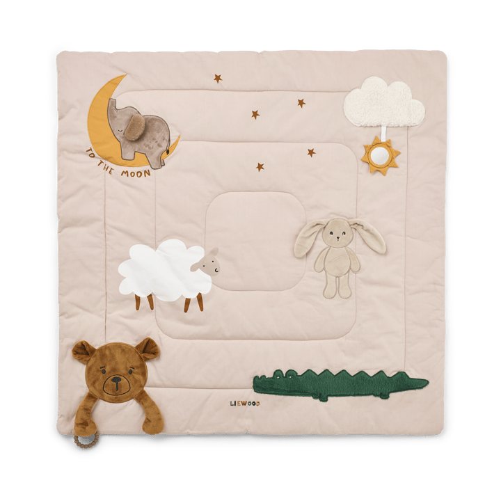 Manta de actividades Bernet 95x95 cm - Mezcla múltiple arenosa - Liewood