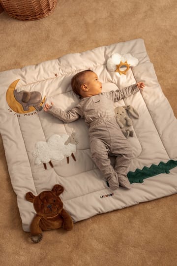 Manta de actividades Bernet 95x95 cm - Mezcla múltiple arenosa - Liewood