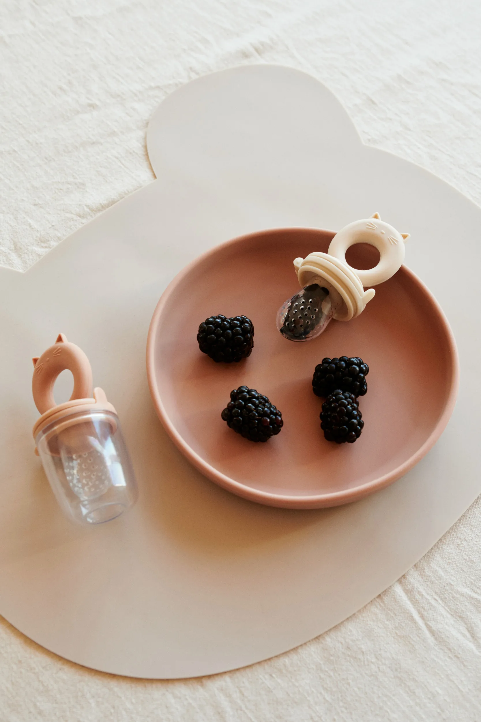 Mantel individual Aura oso, Sandy Liewood