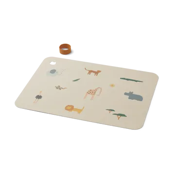 Mantel individual Jude 30,2x41 cm - Safari sandy mix - Liewood