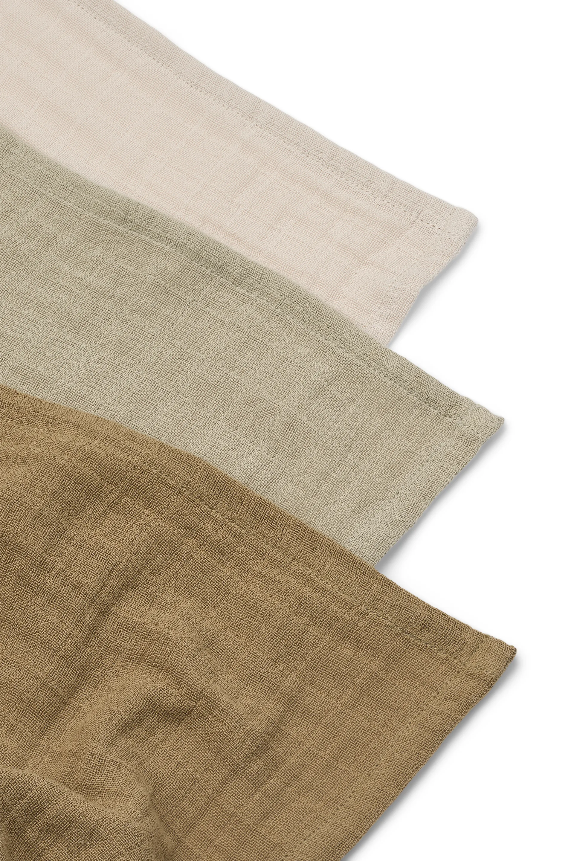 Muselina Lewis 3 piezas 65x65 cm, Sandy mix Liewood