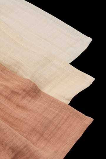 Muselina Lewis 3 piezas 65x65 cm - Tuscany rose mix - Liewood