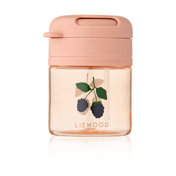 Pavia taza con pajita 28 cl - Berry-Pale Toscana - Liewood