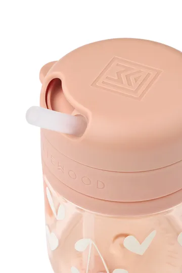 Pavia taza con pajita 28 cl - Sweethearts-pale tuscany - Liewood