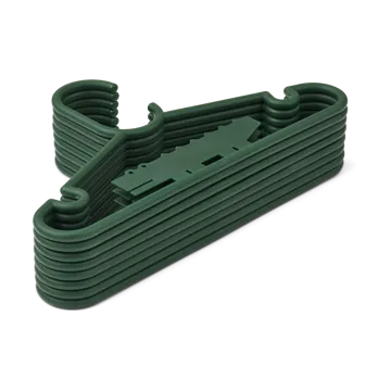 Percha cocodrilo Falton 8-pack - Garden green - Liewood