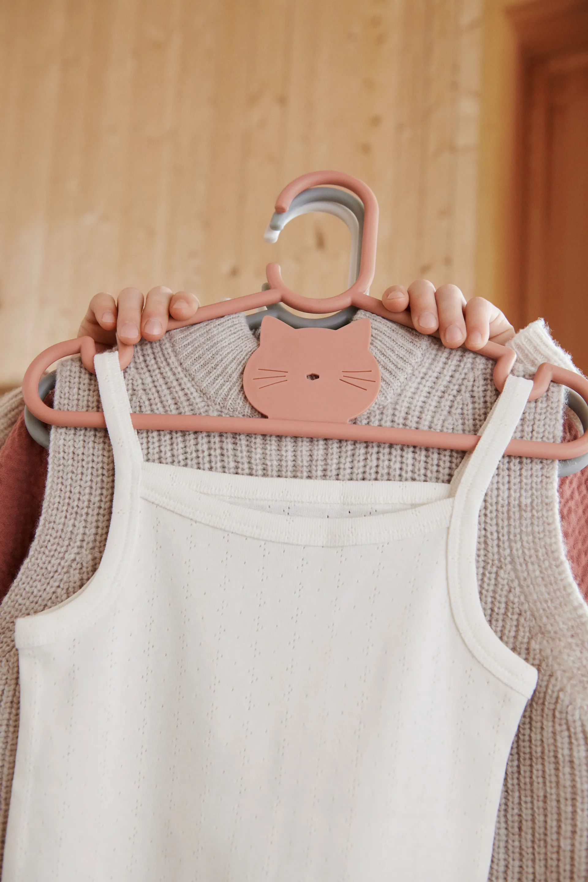 Percha gato Falton 8-pack, Tuscany rose Liewood