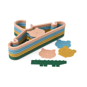 Perchero Falton Classic - Mezcla multi de yuzu, 8-pack - Liewood