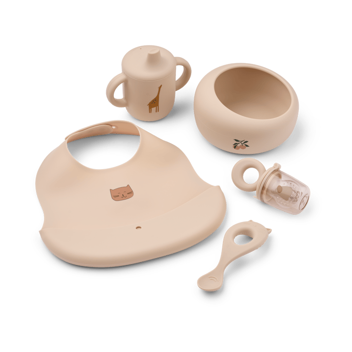 Set de vajilla para bebés Mileah - Flor de manzano - Liewood
