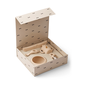 Set de vajilla para bebés Mileah - Flor de manzano - Liewood