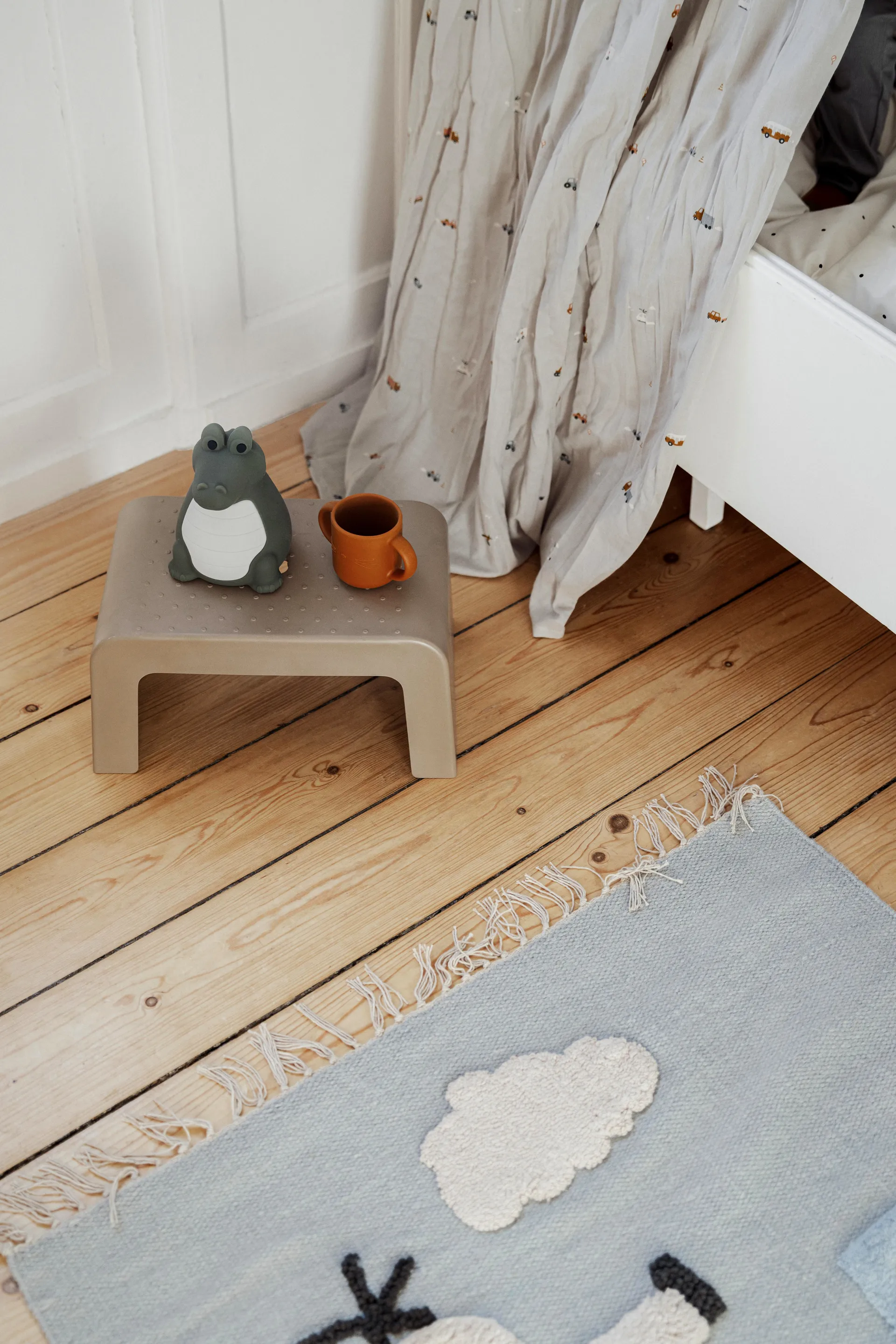 Taburete Ulla, Pale tuscany Liewood