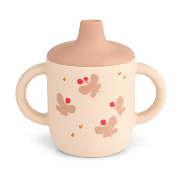 Taza con boquilla Neil 15 cl - Butterfly-apple blossom - Liewood