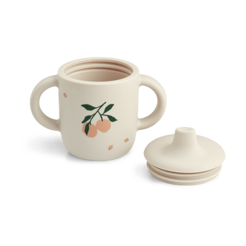 Taza con boquilla Neil 15 cl - Peach-Sea shell mix - Liewood