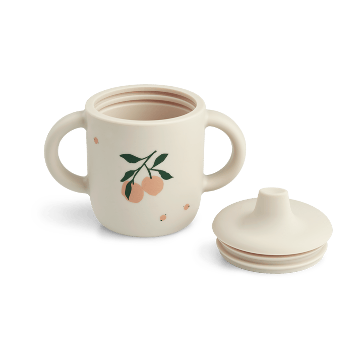 Taza con boquilla Neil 15 cl, Peach-Sea shell mix Liewood