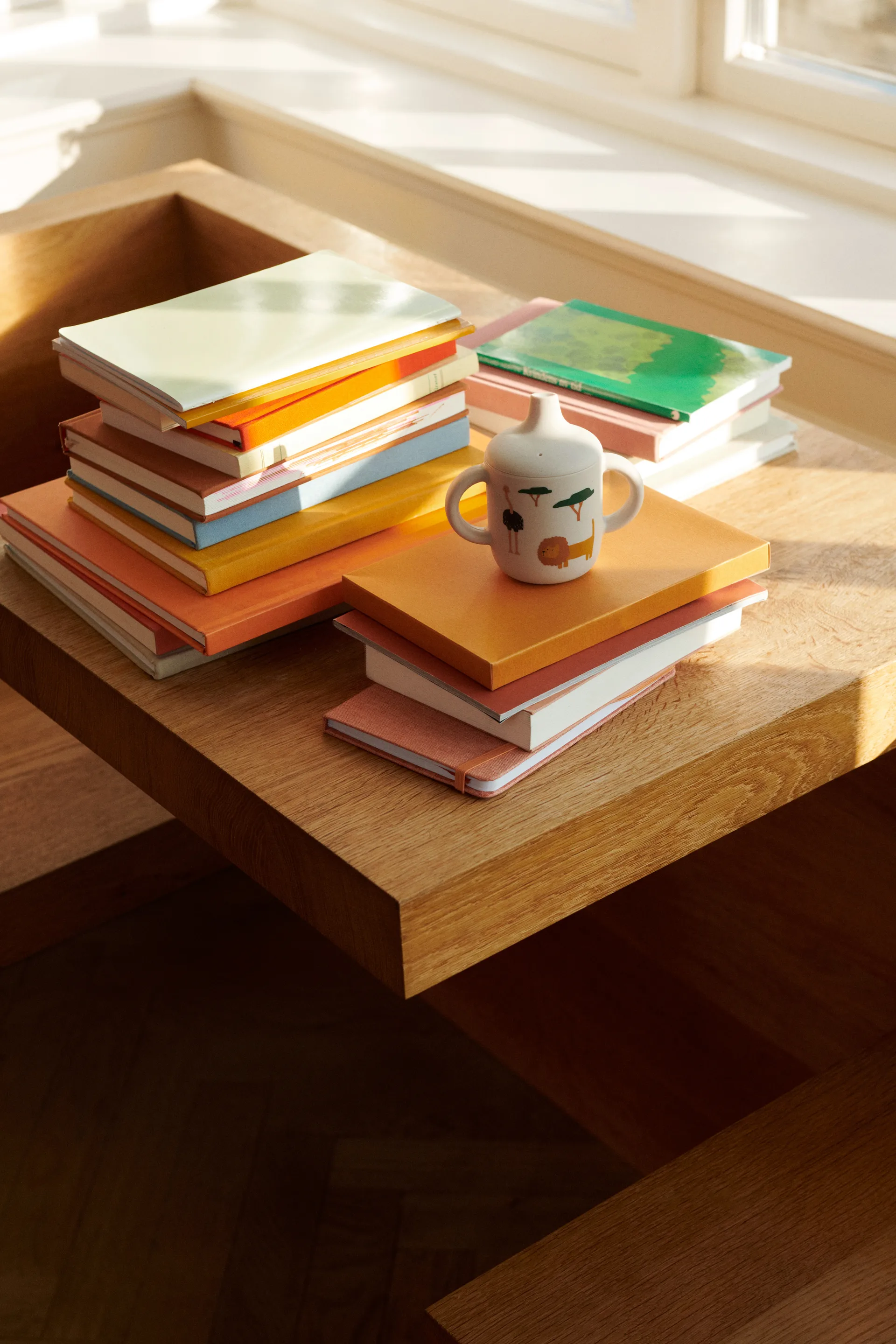 Taza con boquilla Neil 15 cl, Safari sandy mix Liewood