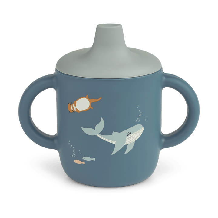 Taza con boquilla Neil 15 cl - Vista del mar Ártico-Ocean view - Liewood