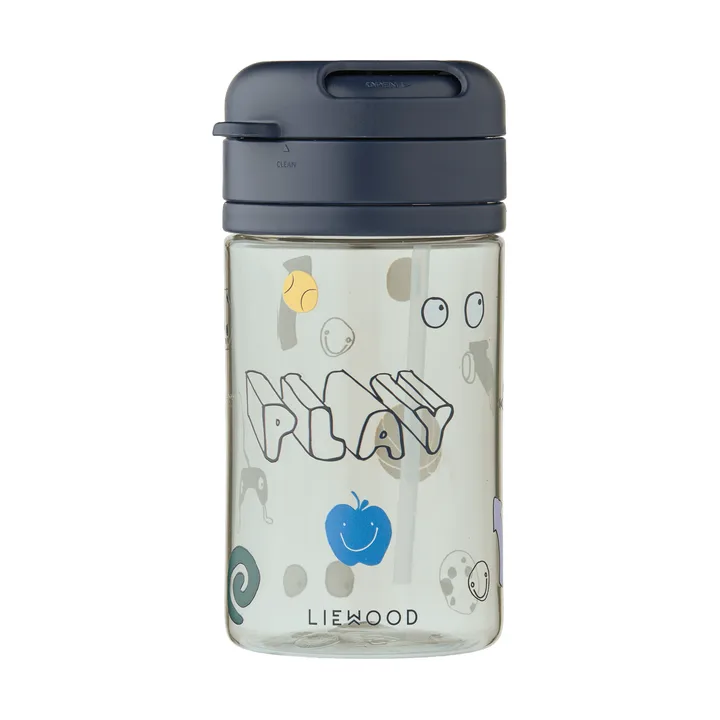 Taza con pajita Pavia - Play-dusty peppermint - Liewood