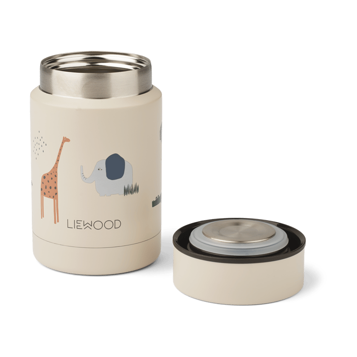 Termo para alimentos Nadja 0,25 L, Safari sandy mix Liewood