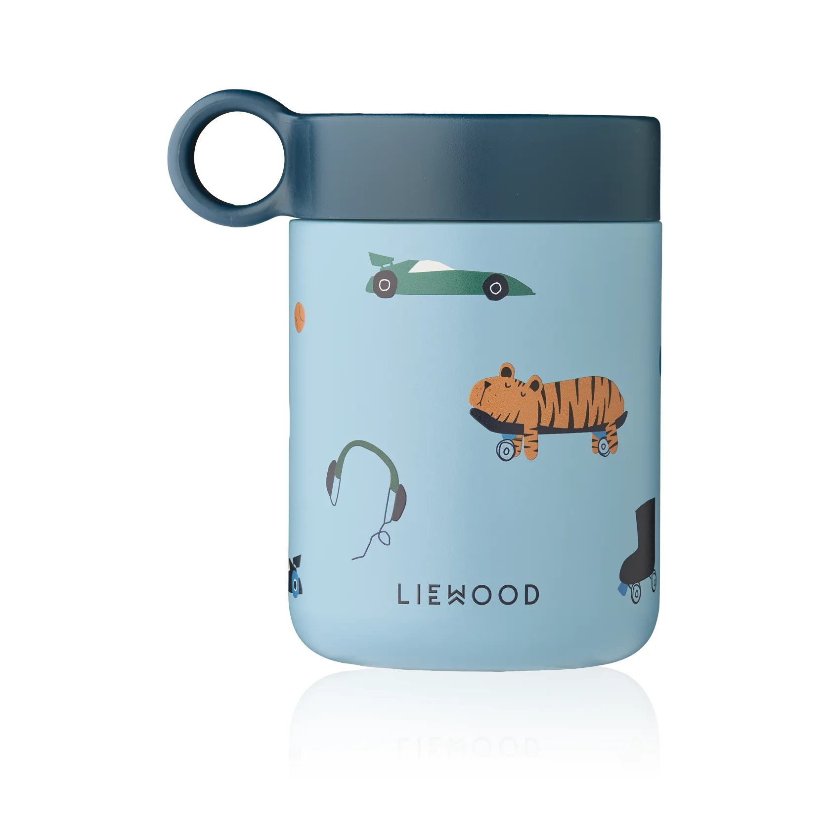 Termo para comida Kiani printed, Fun-beach blue Liewood