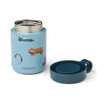 Termo para comida Kiani printed - Fun-beach blue - Liewood