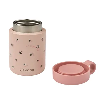 Termo para comida Kiani printed - Mini cherry heart-rosey - Liewood