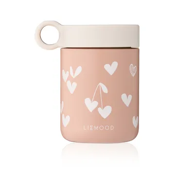 Termo para comida Kiani printed - Sweethearts-pale tuscany - Liewood