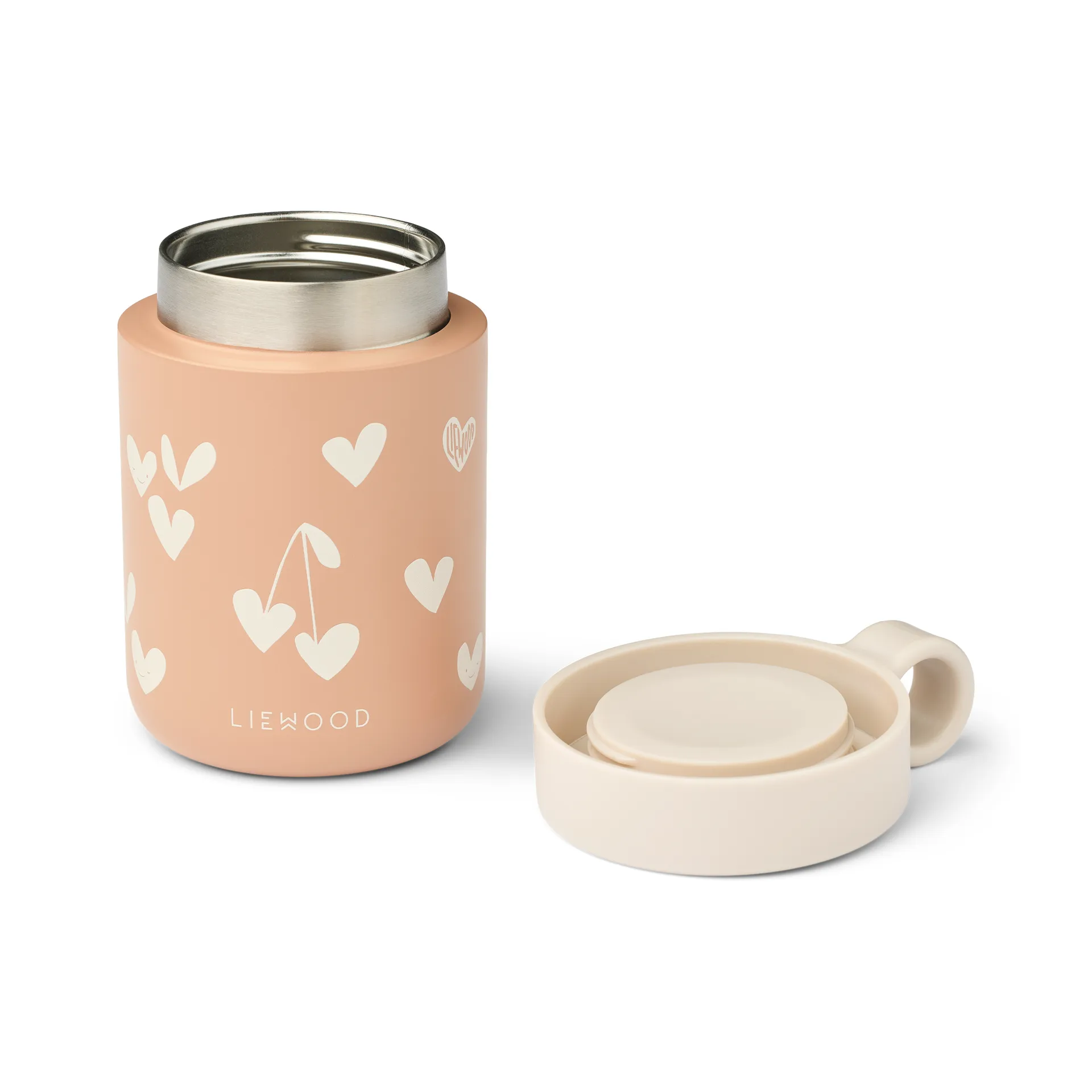 Termo para comida Kiani printed, Sweethearts-pale tuscany Liewood