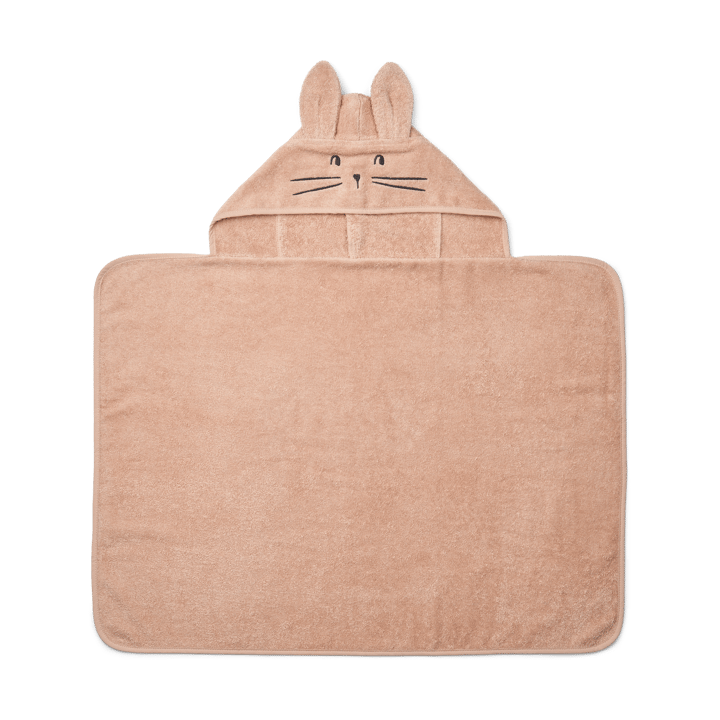 Toalla capa para bebé con capucha Vilias rabbit 60x80 cm - Pálido Toscana - Liewood