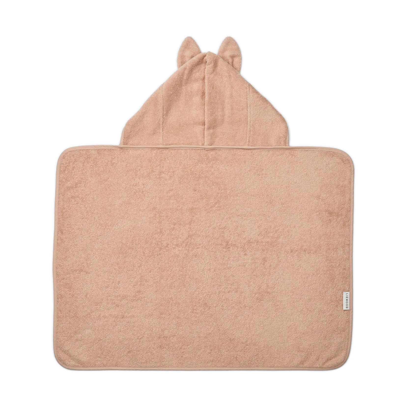 Toalla capa para bebé con capucha Vilias rabbit 60x80 cm, Pálido Toscana Liewood