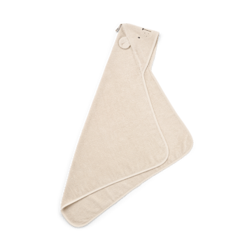 Toalla con capucha Albert 70x70 cm - Sandy - Liewood
