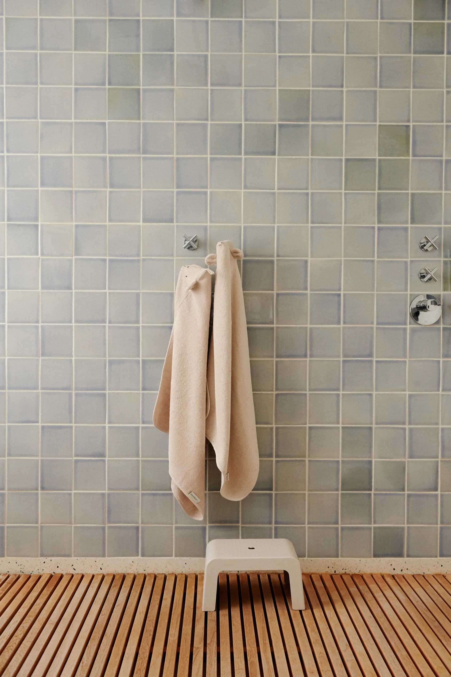 Toalla con capucha Albert 70x70 cm, Sandy Liewood