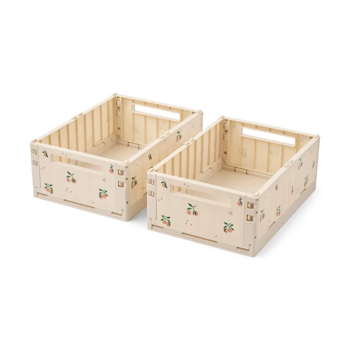 Weston caja de almacenamiento - Peach-Sea shell, estampado - Liewood