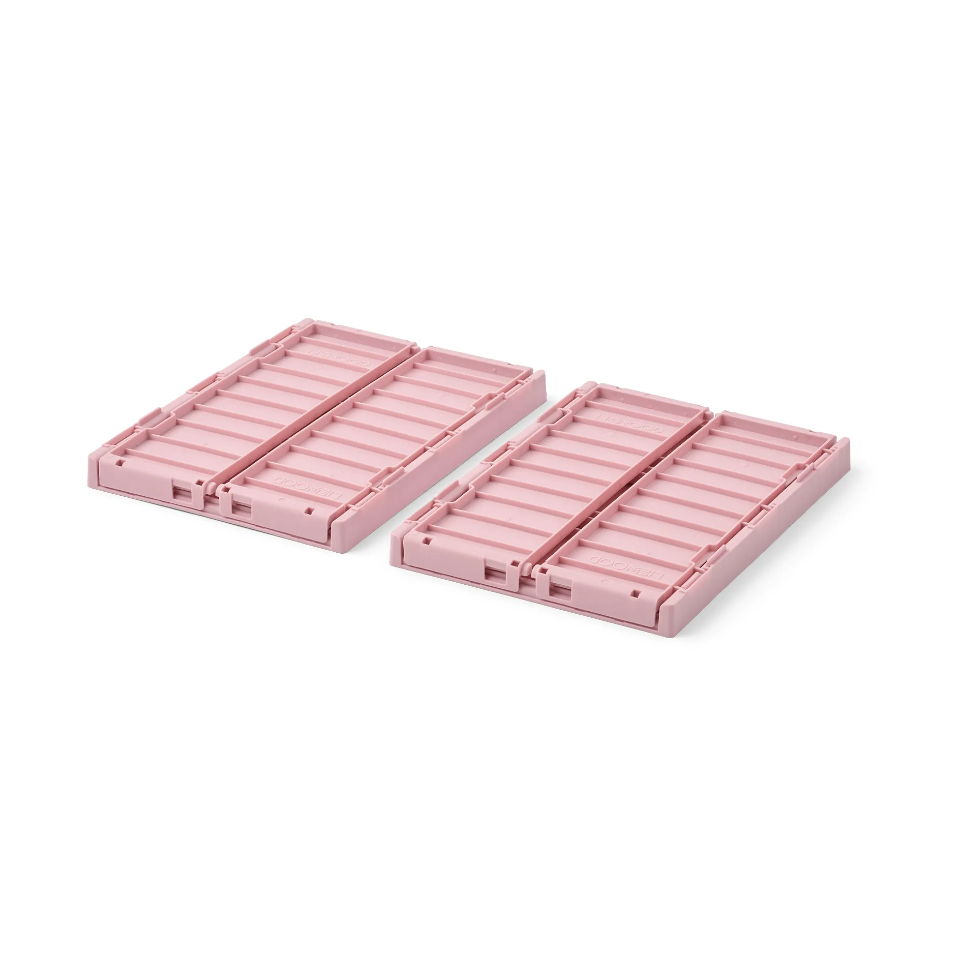 Weston caja de almacenamiento, Rose blush, S, 2-pack Liewood
