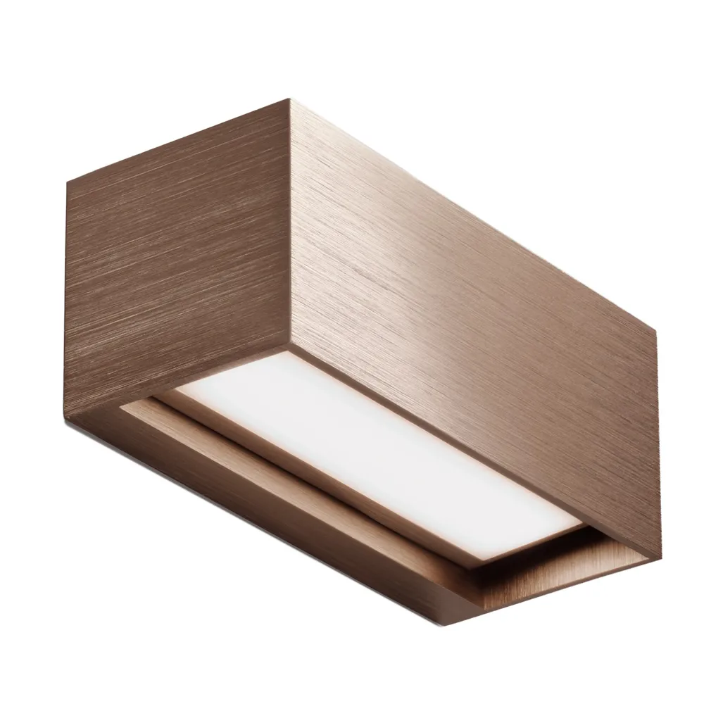 Aplique Linea W1 switch tune, Oro rosa, 7 x 15 cm Light-Point