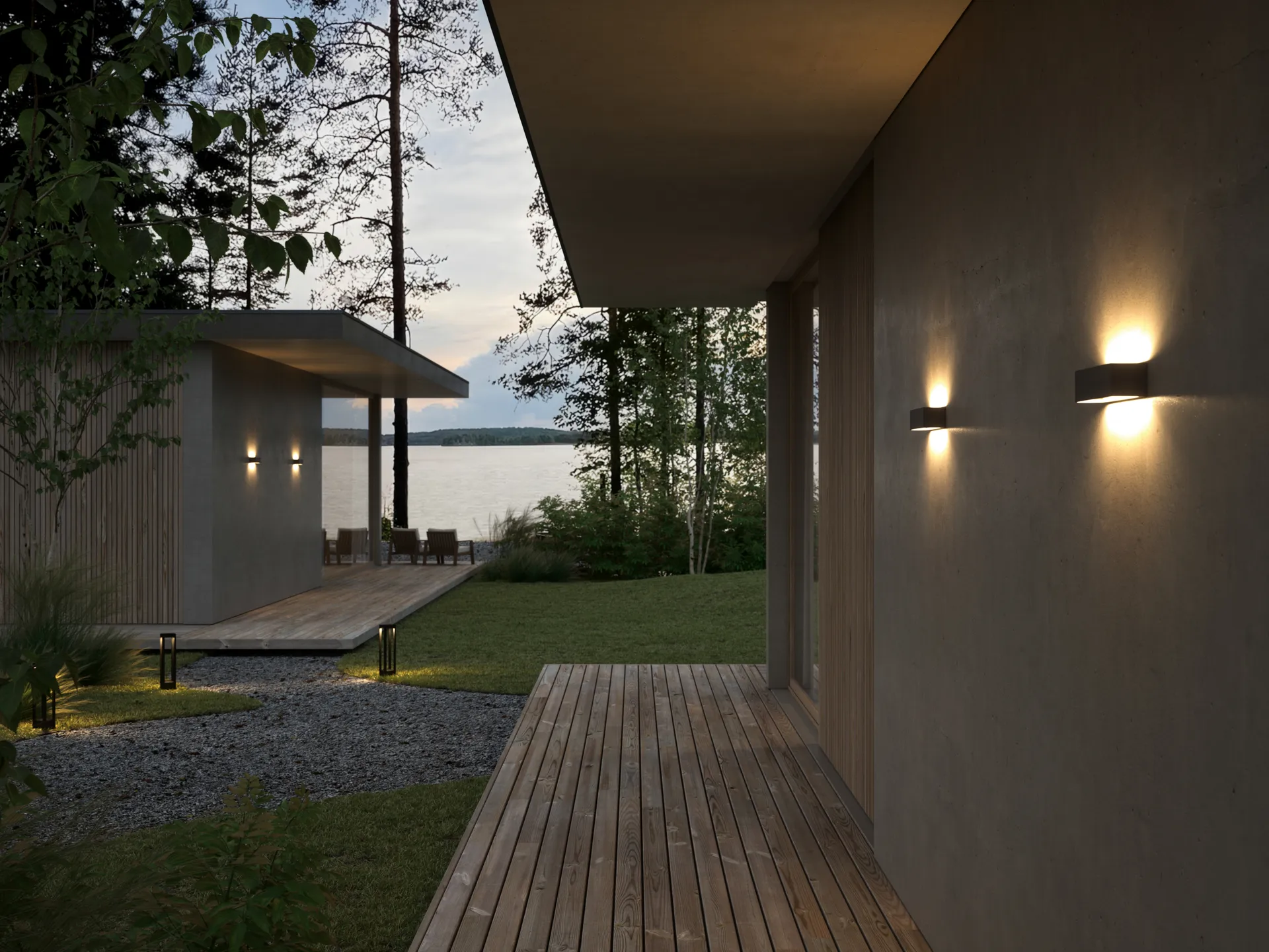 Aplique Linea W2 switch tune, Negro, 7×30 cm Light-Point