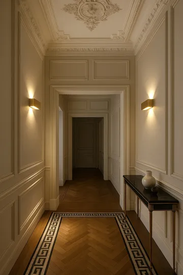 Aplique Linea W3 switch tune - Latón, 7×60 cm - Light-Point