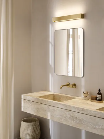 Aplique Linea W3 switch tune - Latón, 7×60 cm - Light-Point