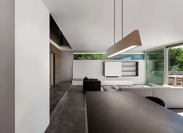 Colgante Edge Linear S1500 switch tune - Oro rosa - Light-Point