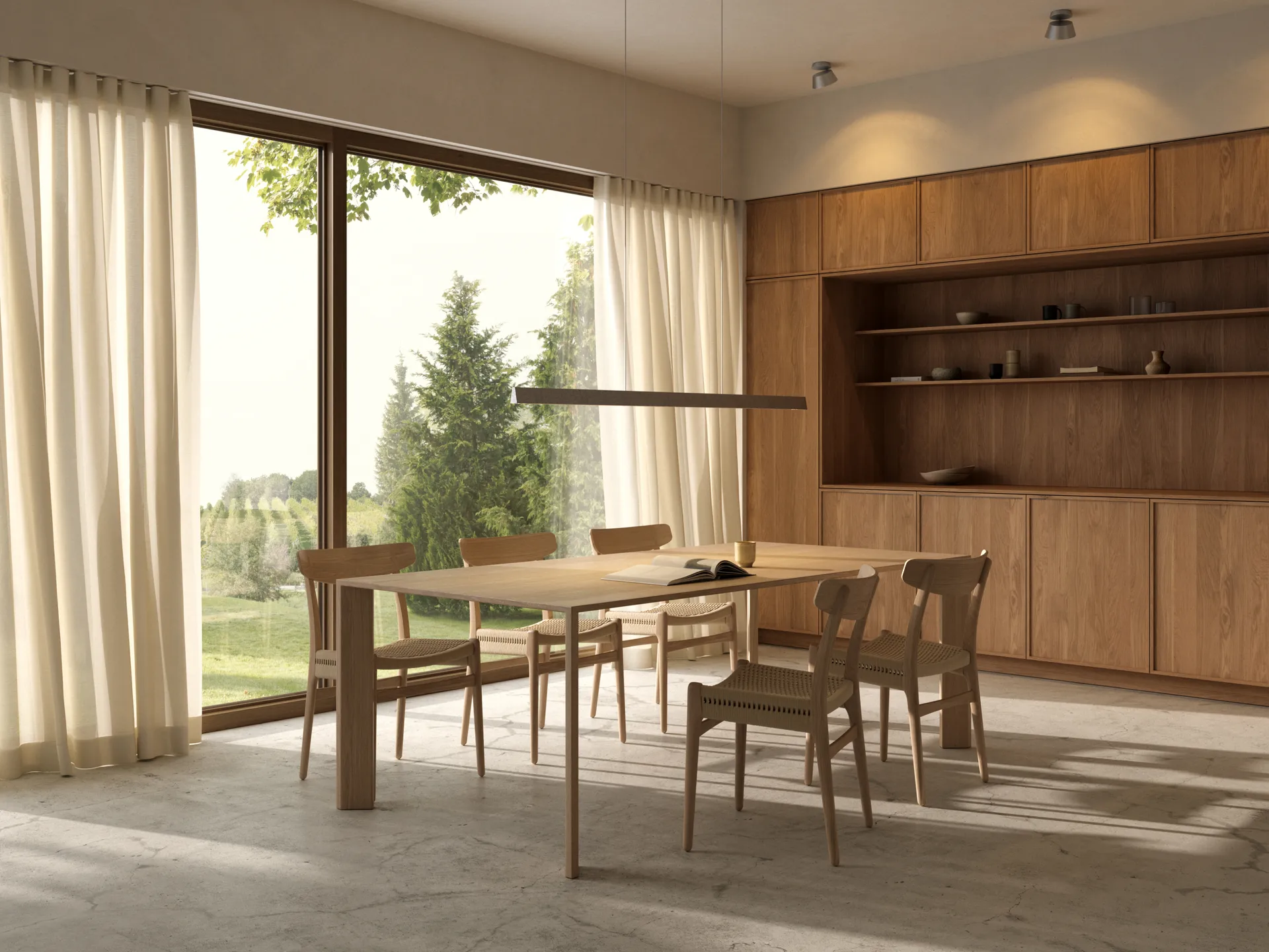 Colgante Edge Linear S1500 switch tune, Titanio Light-Point