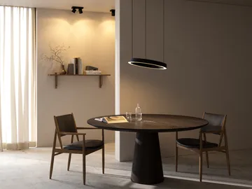 Colgante Edge redondo Ø40 switch tune - Negro carbón - Light-Point