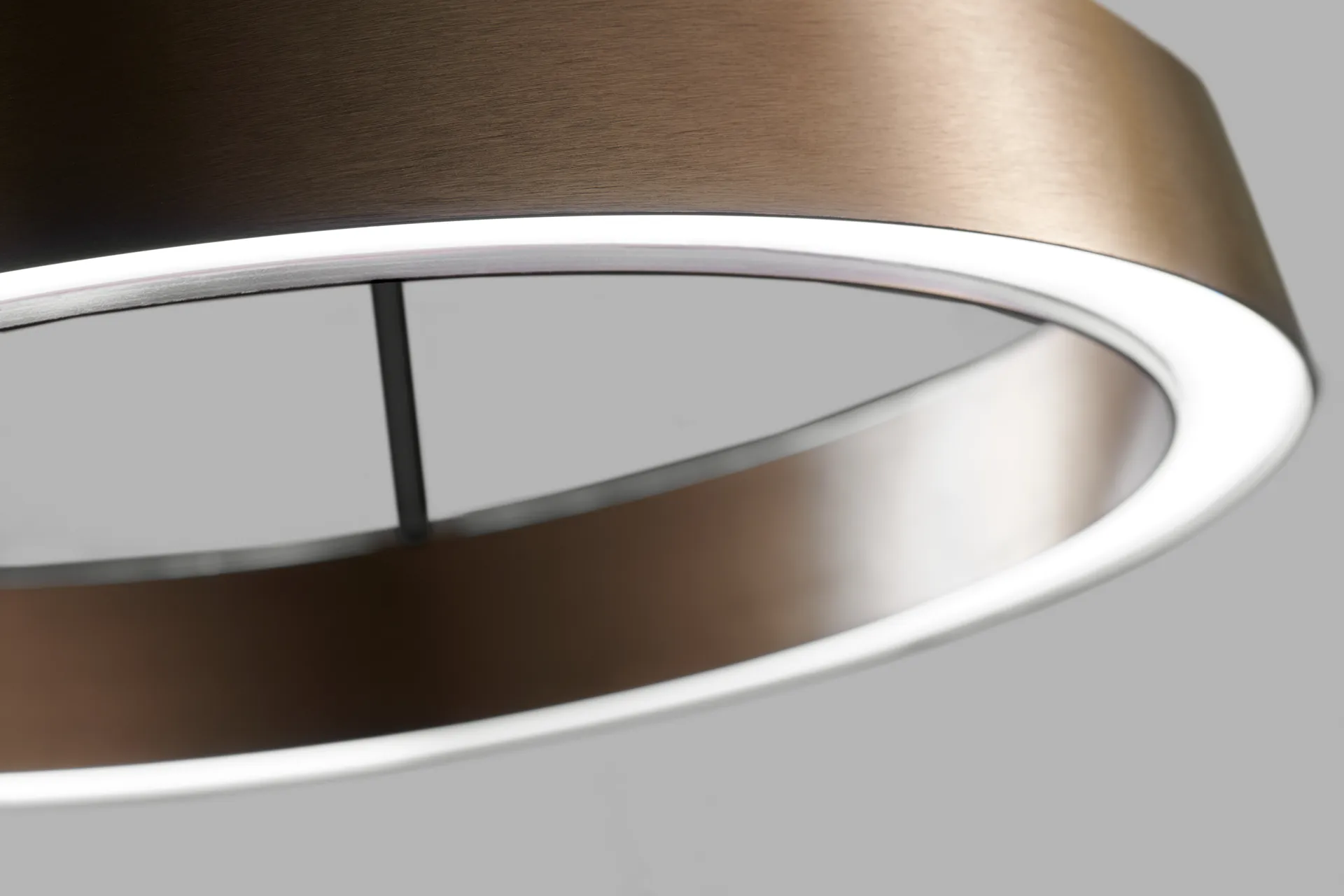 Colgante Edge redondo Ø40 switch tune, Oro rosa Light-Point