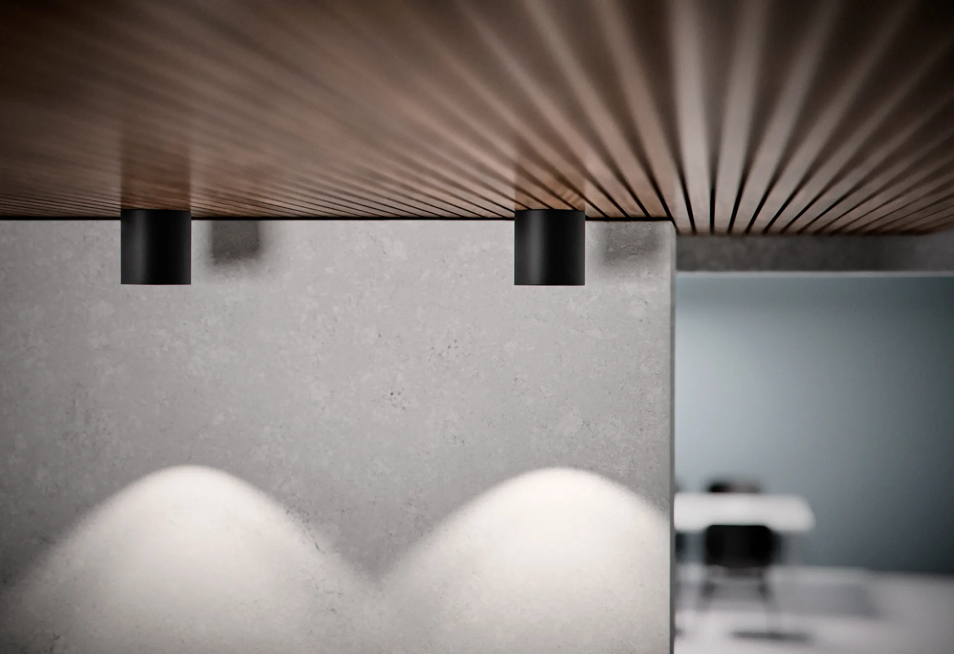 Foco orientable Solo Round 2 , Negro Light-Point