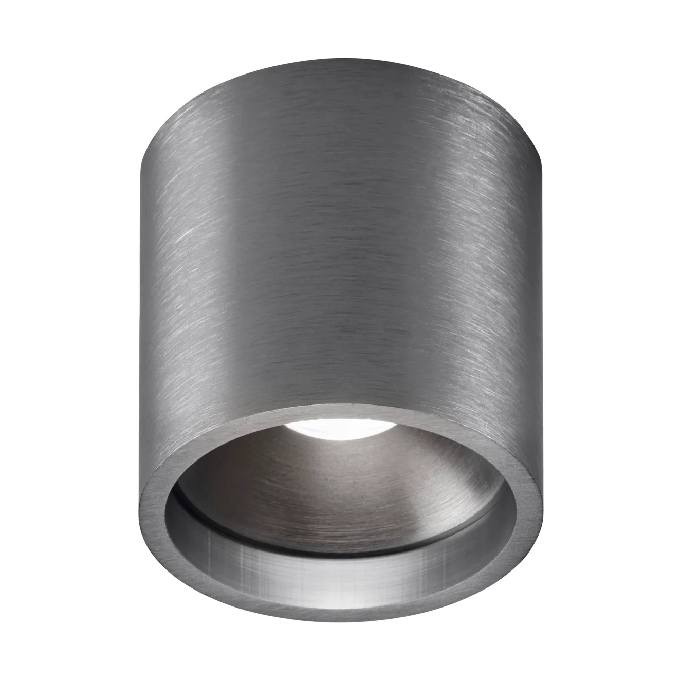 Foco orientable Solo Round 2 , Titanio Light-Point